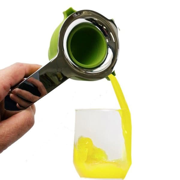 Cookit - CK100J Gul - Bords Citruspress med ambidextrisk hällbehållare GUL