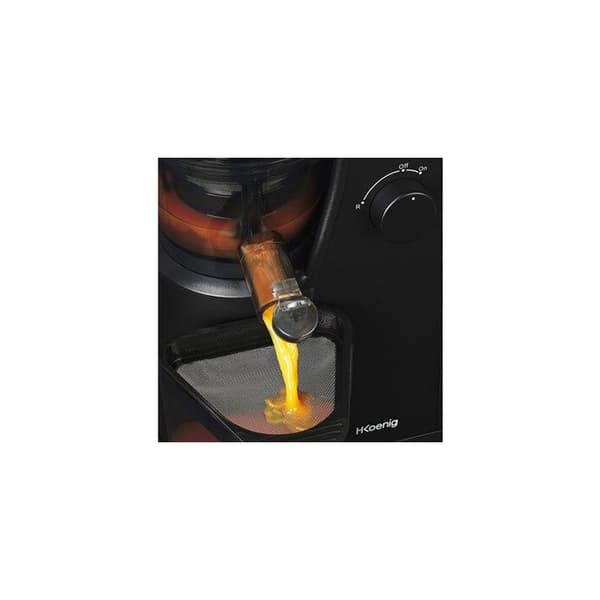 Juicemaskin - HKOENIG - GSX24 - 400 Watt - 3 filter - Tyst teknologi