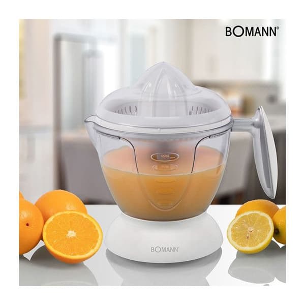 Bomann ZP 1092 CB Electric Citrus Juicer Vit - Sladdförvaring - 1,2 liter - 40 Watt