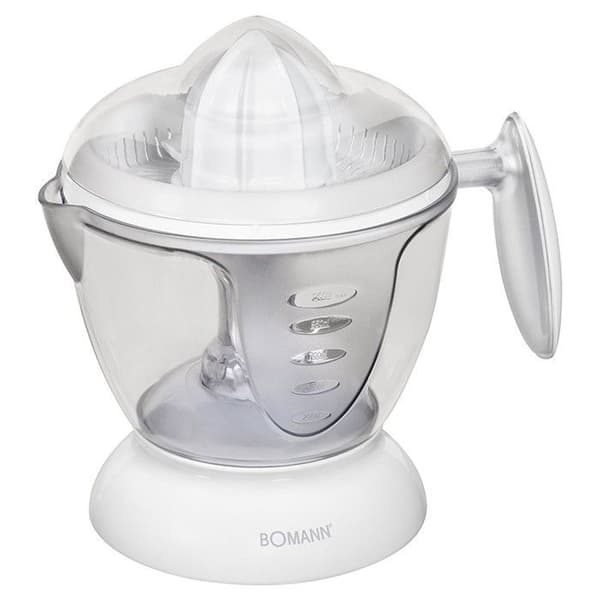 Bomann ZP 1092 CB Electric Citrus Juicer Vit - Sladdförvaring - 1,2 liter - 40 Watt