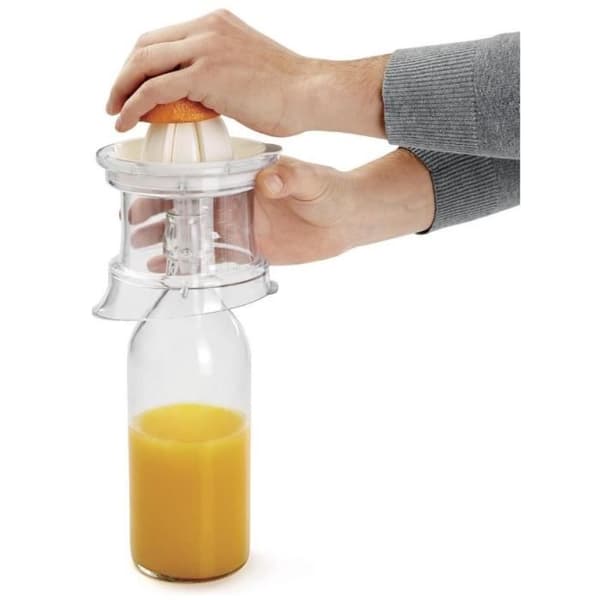 Citruspress - Metaltex - 300 ml - Transparent - Vit - 14 x 15 cm