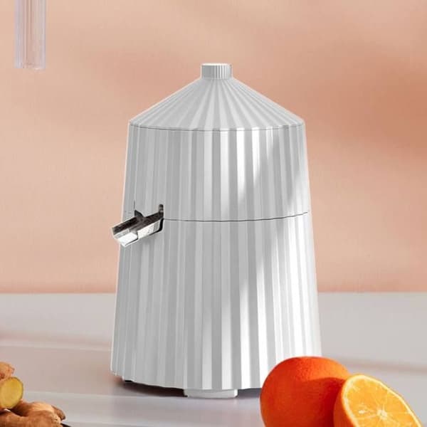 Citruspress - Alessi - MDL07 - Vit - Termoplastisk resin - 18,5x28 cm