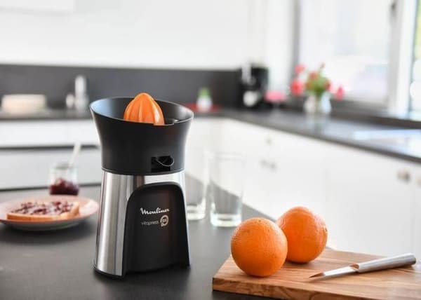 MOULINEX Direct Service citruspress - Rostfritt stål - 3 kottar