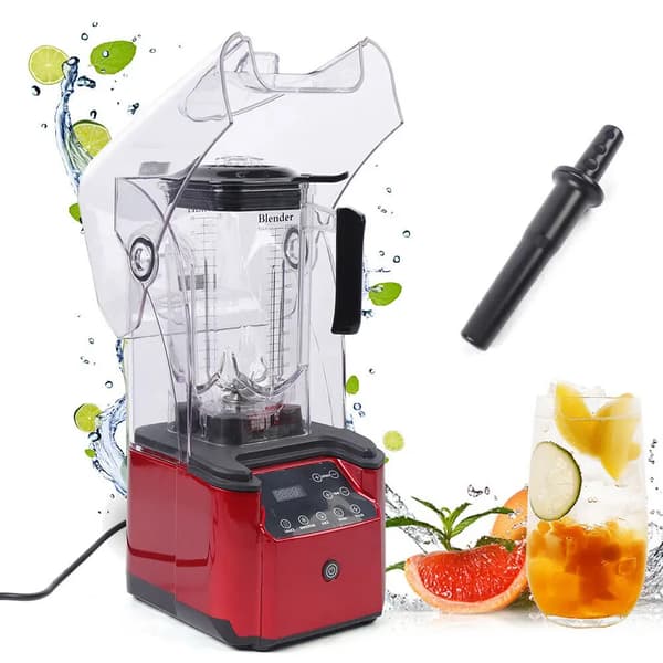 Elektrisk Saftpresser, 2200W Effekt, 2,2L Kapacitet, 6 Stålblade
