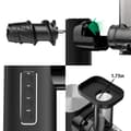Miniatyrbild 3 av 4: Kallpressad juicepress, 2-hastighetsdrift, tyst motor