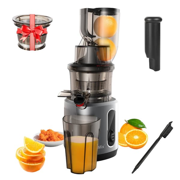 Koldpresset juicer, 200W effekt, stille drift,Med filter som gave, EU