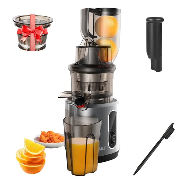 Koldpresset juicer, 200W effekt, stille drift,Med filter som gave, EU