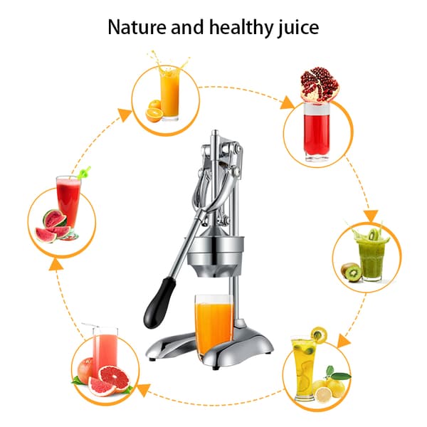 Citruspresser, rustfrit stål konstruktion, til hjemme- og kommerciel brug., EU