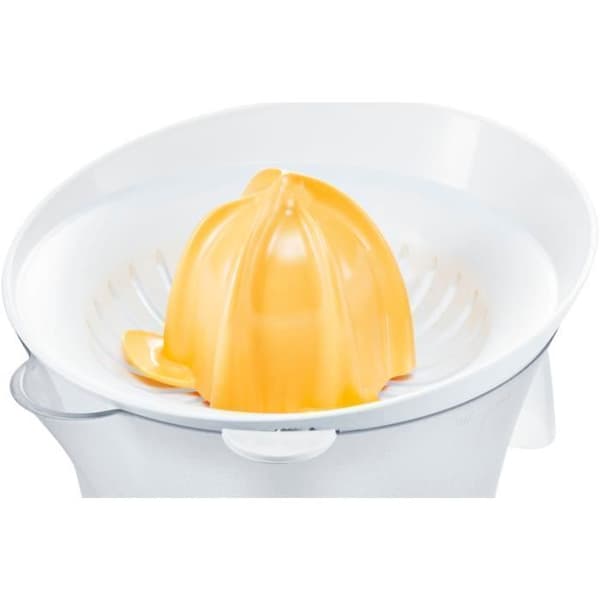 Bosch Citrusjuicer MCP3500 Elektrisk citrusjuicer Vit, Gul 0,8 L 25 W