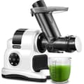 Miniatyrbild 1 av 4: AMZCHEF 80MM Stor Juicepress - Slow Juicer med 2 hastighetsinställningar och återspolningsfunktion - 150 watt juicepress för grönsaker och f