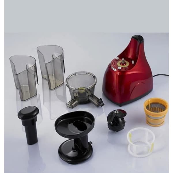 LCC® juicepress med långsam hastighet för färsk fruktjuice - High-Tech & Well-Being - Röd - 37 rpm