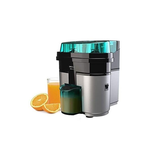 Elektrisk citruspress - Cecotec - Essential Vita Twice - 90 Watt - Svart - Integrerad citrusskärare