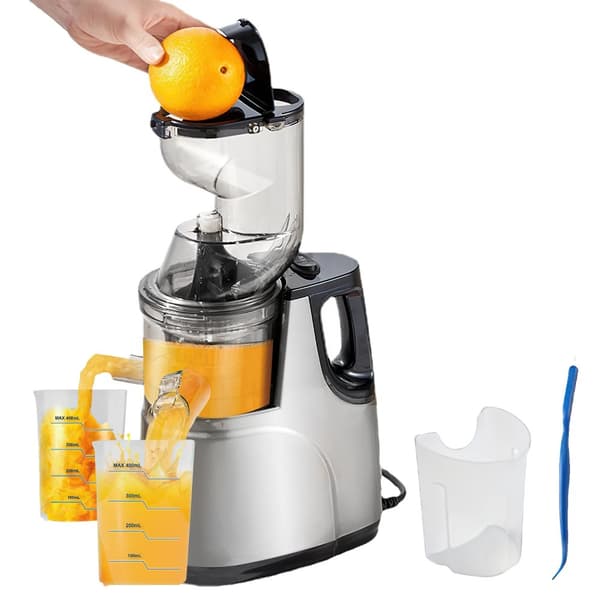 Juicer Maskine, 800W Effekt, 12000RPM Hastighed, Automatisk Frugtkødsudskydning,EU