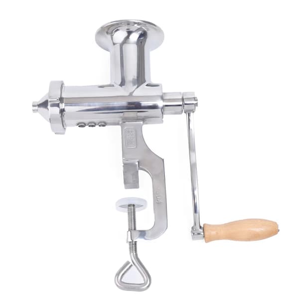 Manuel Juice Extractor, 304 Rustfrit Stål, Indføringsport Størrelse 8,6 x 8,6 cm, Kapacitet 500-1000 ml,Sølv