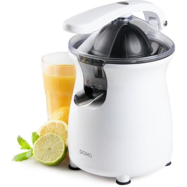 Citruspress med spak - DOMO - DO9269J - 160 W - 460 ml - Vit