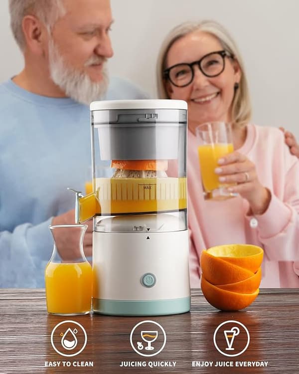 Elektrisk Juicepress - USB-laddbar, Bärbar Design för Enkel Användning