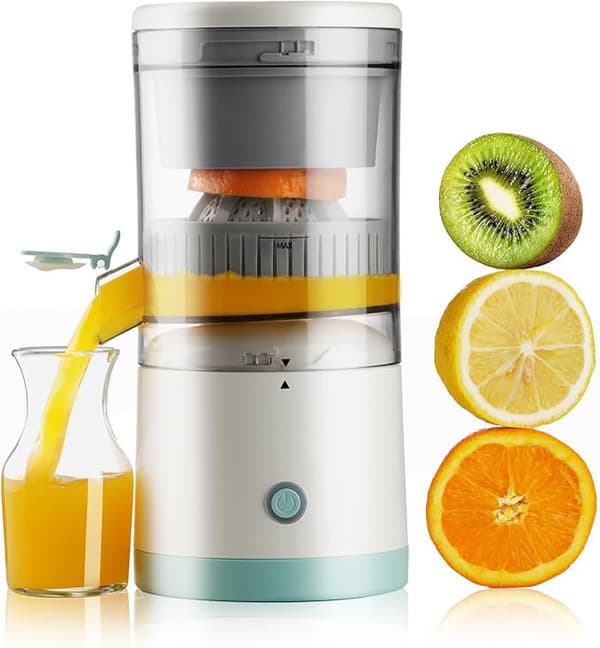 Elektrisk Juicepress - USB-laddbar, Bärbar Design för Enkel Användning