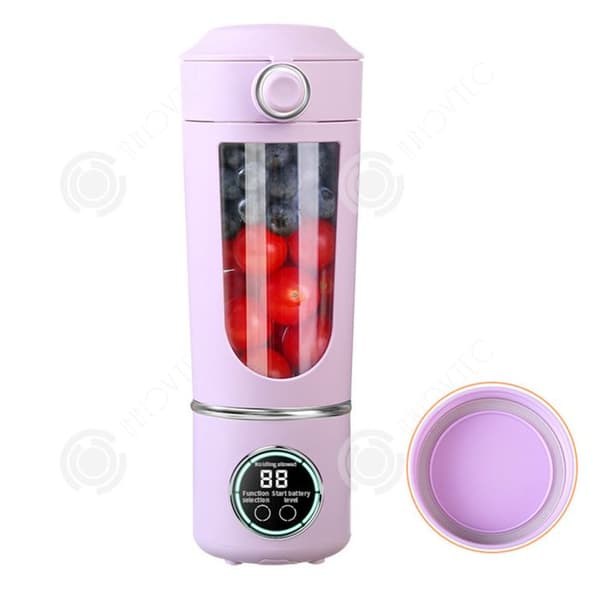 INN Petit vertikal juice extractor trådlös 700ml 50w 21000varv/min 1500mah digital display citruspress bärbar mini mixer