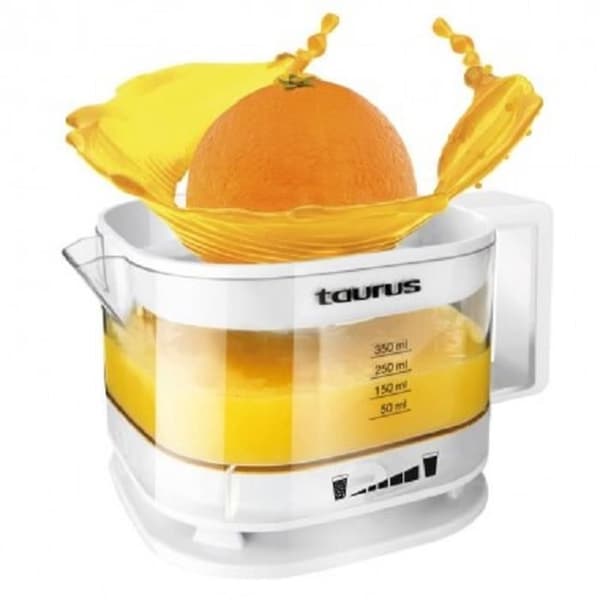 Taurus TC-350 800W citruspress, 350ml tank, tvåvägsrotation, justerbart massafilter