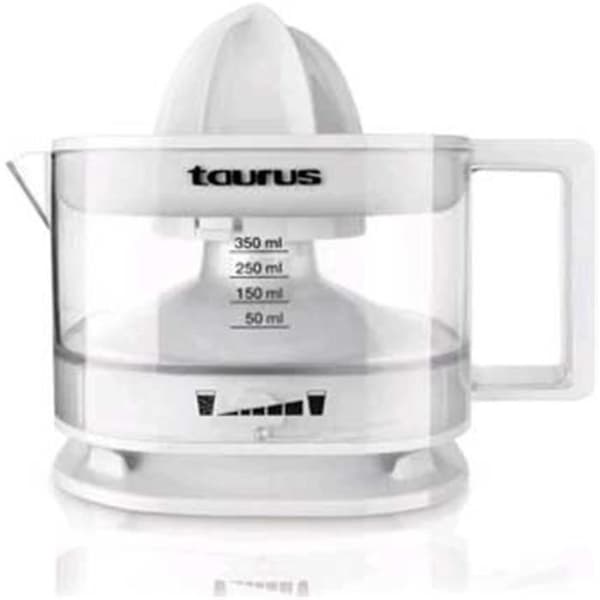 Taurus TC-350 800W citruspress, 350ml tank, tvåvägsrotation, justerbart massafilter