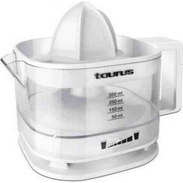 Taurus TC-350 800W citruspress, 350ml tank, tvåvägsrotation, justerbart massafilter
