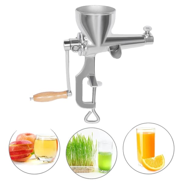Squeezer, Rustfrit Stål Konstruktion, Nem at Rengøre,Sølv