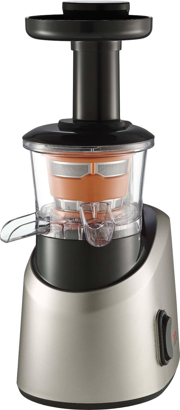 TEFAL | Slow Juicer | ZC255B38 | Type Electric | Silver/ black | 200 W | Extra large fruit input | Number of speeds 2 | 82 RPM