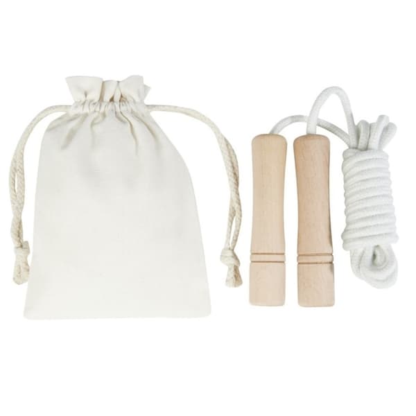 Avenue Denise Hopprep i trä Off White/Beige One Size