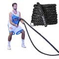 Pikkukuva 2 / 2: Softee Functional Battle Rope With Hook Musta 9 m