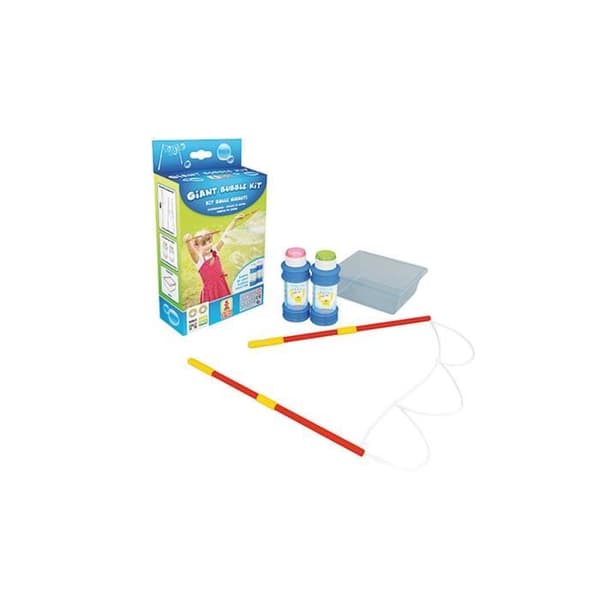 Kit Bolle di Sapone Giganti - NO NAME - Bacchette componibili - Guanto colorato - 175 ml - 5 år och över
