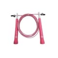 Miniatyrbild 1 av 2: Hopprep - SVELTUS - Speed rosa - Vuxen - Fitness - Belagd stålkabel - Ergonomiskt handtag