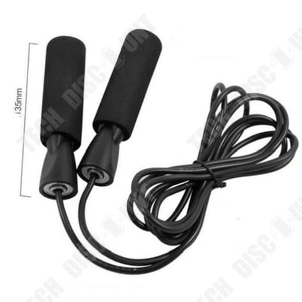 TD® PVC kullager hopprep - Justerbar kohud - Motståndskraftig för fitness; Boxning