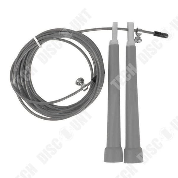 TD® Fine Jump Rope - Justerbar konditionsträning Crossfit Sport Träningsutrustning - Sport Grått rum