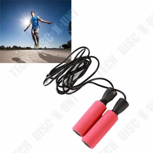 TD® Fitness Accessoarer - Kroppsbyggande, Gymnastik Sporthopprep Fitnesshopprep farthopprep - Typ grön
