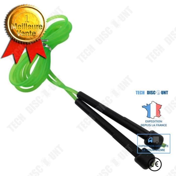 TD® Hopprep 3M litet handtag slitstarkt hopprep vuxen modell hoppning fitness hopprep