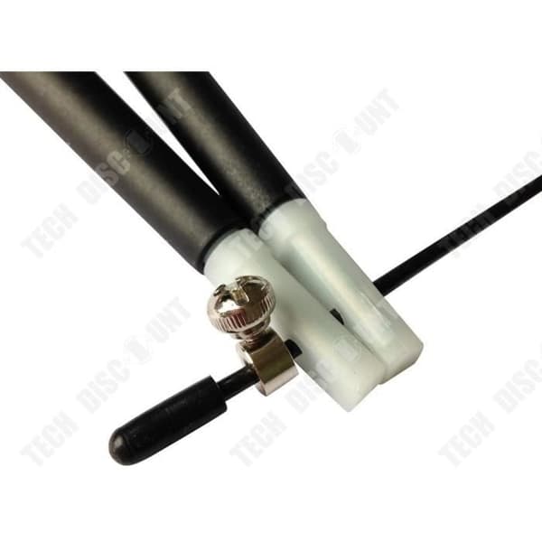 TD® Fine Jump Rope - Justerbar Konditionsträning Crossfit Sport Träningsutrustning - Sport Mörkrum