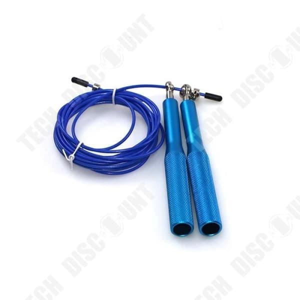 TD® Fitness Tillbehör - Kroppsbyggande, Speed Jump Rope 3M justerbart hopprep för träning - Hotpink Typ