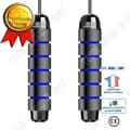 Miniatyrbild 1 av 4: TD® Fitness Tillbehör - Bodybuilding, Justerbar Boxning Hopprep Gym Viktad Jump Speed Rap för vuxna - Svart Blu Typ