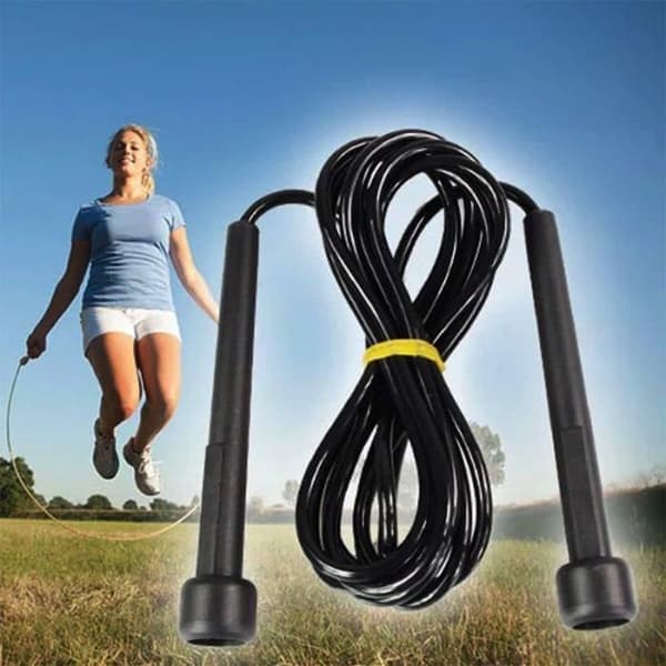 TD® 2,8 m justerbara hopprep Hopprep Sport Gå ner i vikt Träning Home Gym Cros - Modell: Svart