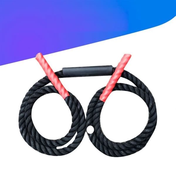 TD® Fitness Accessories - Styrketräning, 1 tums diameter Heavy Duty hopprep med skyddshylsa hopprep - 2,8M Typ