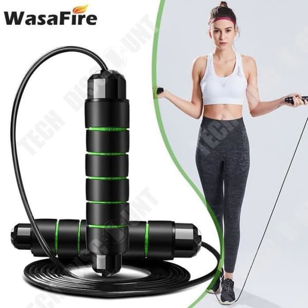 TD® Fitness Accessories - Bodybuilding, 2020 Justerbar hastighet hopprep Counter Sports Viktbärande hopprep - Typ 3 r