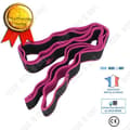 Miniatyrbild 1 av 4: TD® Fitness Elastiska band Motståndsbälte Yogasele Träningstillbehör för träning (Rosa)-90x4cm