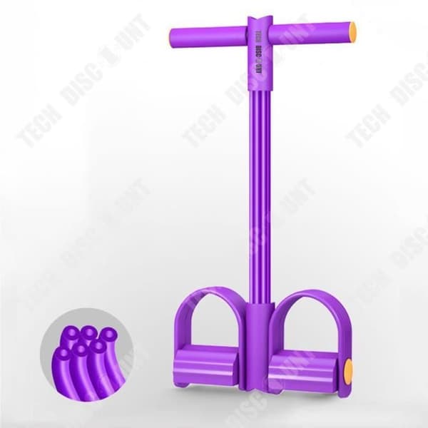 TD® Pedalavdragare 4-rörs yoga 6-rörs fettreducerare fyrrörssäteshjälp fitness dragrep