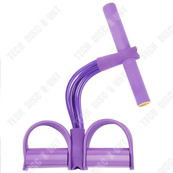 TD® Pedalavdragare 4-rörs yoga 6-rörs fettreducerare fyrrörssäteshjälp fitness dragrep