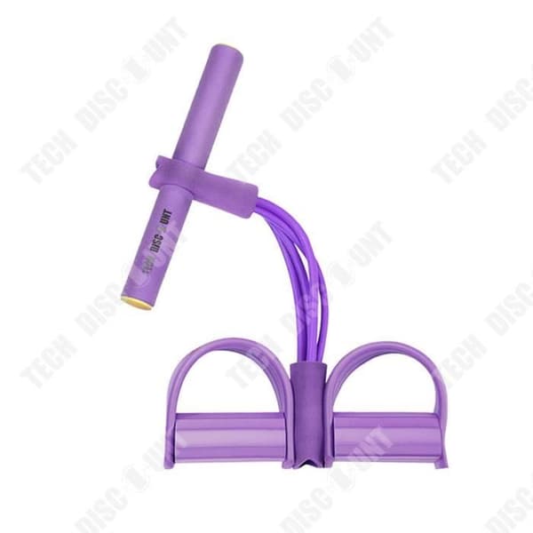 TD® Pedalavdragare 4-rörs yoga 6-rörs fettreducerare fyrrörssäteshjälp fitness dragrep