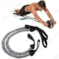 Miniatyrbild 1 av 4: TD® Abdominal Wheel Bounce Hjälprep Fitness Elastiskt rep Abdominal Muscle Wheel Anti-c Spännrep