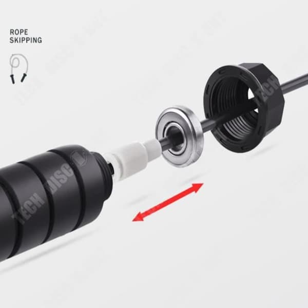 TD® Professionellt hopprep viktminskning fitness sport pvc vuxen viktbärande ståltråd ståltråd sportrep