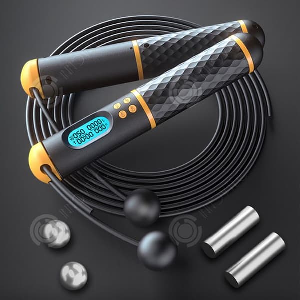 INN Hopprep 3m ABS smart hopprep med dubbelanvändningsboll LED-kontrollräknare sport fitness box