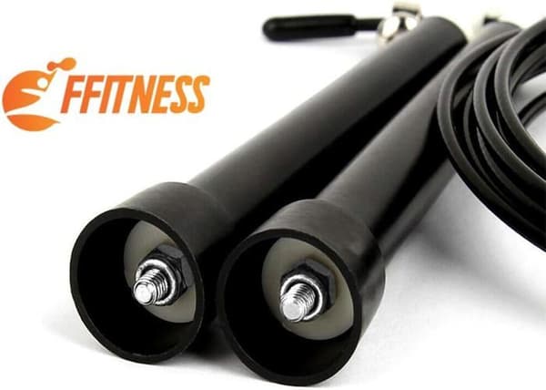 Hopprep Ffitness Speed hopprep Justerbart stål Hopprep Crossfit Fitness Boxning 360 rotation