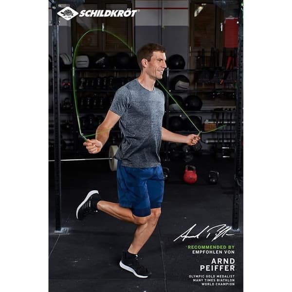 Schildkröt Fitness Hopprep Speed Rope Pro, i Blisterpack, 960024, Grön, 300 cm - Schildkrot Fitness960024